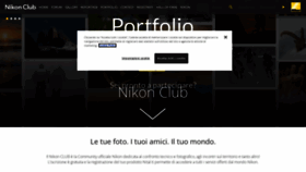 What Nikonclub.it website looked like in 2022 (2 years ago)