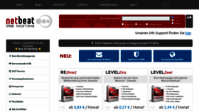 What Netbeat.de website looked like in 2022 (2 years ago)