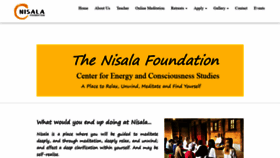 What Nisala.org website looked like in 2022 (2 years ago)