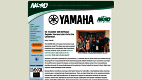 What Nasmd.com website looked like in 2022 (2 years ago)