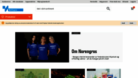 What Norengros.no website looked like in 2022 (2 years ago)