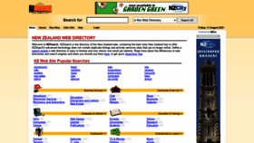 What Nzsearch.co.nz website looked like in 2022 (3 years ago)
