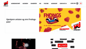 What Nrj.no website looked like in 2022 (3 years ago)