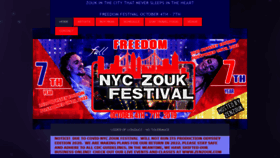 What Nyczoukfestival.com website looked like in 2022 (2 years ago)
