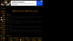 What Netives.com website looked like in 2022 (2 years ago)