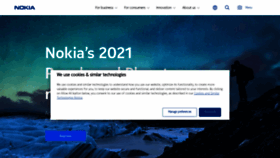 What Nokia.ru website looked like in 2022 (2 years ago)