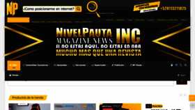 What Nivelpauta.com website looked like in 2022 (2 years ago)