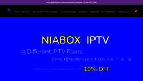 What Niabox.com website looked like in 2022 (2 years ago)