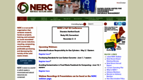 What Nerc.org website looked like in 2022 (2 years ago)
