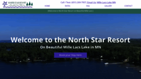 What Northstarmillelacslake.com website looked like in 2022 (2 years ago)