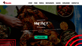 What Nandos.com website looked like in 2022 (2 years ago)