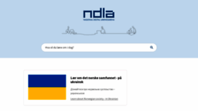 What Ndla.no website looked like in 2022 (2 years ago)