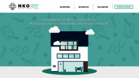 What Nko-lennik.be website looked like in 2022 (2 years ago)