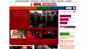 What Npa2009.org website looked like in 2022 (1 year ago)