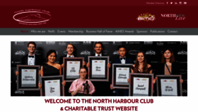What Northharbourclub.co.nz website looked like in 2022 (1 year ago)