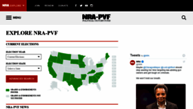 What Nrapvf.org website looked like in 2022 (1 year ago)
