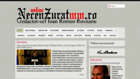 What Necenzuratmm.ro website looked like in 2022 (2 years ago)