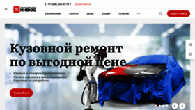 What Nivus.ru website looked like in 2022 (1 year ago)