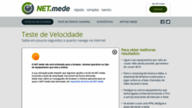 What Netmede.pt website looked like in 2022 (1 year ago)