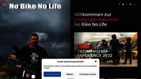 What Nobikenolife.net website looked like in 2022 (1 year ago)