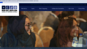 What Nesacenter.org website looked like in 2022 (3 years ago)
