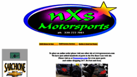 What Nxs-motorsports.com website looked like in 2022 (1 year ago)