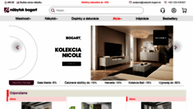 What Nabytok-bogart.sk website looked like in 2022 (1 year ago)