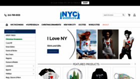 What Nycwebstore.com website looked like in 2022 (1 year ago)