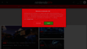What Nintendolife.com website looked like in 2022 (1 year ago)