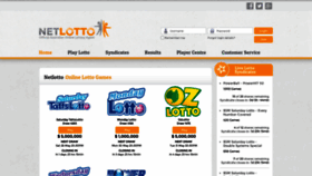 What Netlotto.com.au website looked like in 2022 (1 year ago)