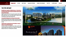 What Namlongvn.com website looked like in 2022 (1 year ago)