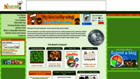 What Nourishinteractive.com website looked like in 2022 (1 year ago)