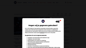 What Nujij.nl website looked like in 2022 (1 year ago)