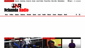 What Nehandaradio.com website looked like in 2022 (1 year ago)