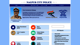 What Nagpurpolice.gov.in website looked like in 2022 (1 year ago)