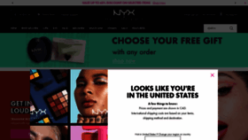 What Nyxcosmetics.ca website looked like in 2022 (1 year ago)