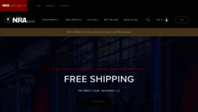 What Nrastore.com website looked like in 2022 (1 year ago)