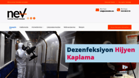 What Nevtemizlik.com website looked like in 2022 (1 year ago)