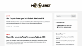 What Nexiasjoker.com website looked like in 2022 (1 year ago)