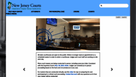What Njcourts.com website looked like in 2022 (1 year ago)