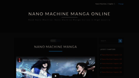 What Nanomachine.online website looked like in 2022 (1 year ago)