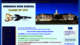 What Needham72.com website looked like in 2022 (1 year ago)