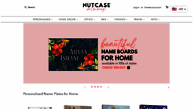 What Nutcaseshop.com website looked like in 2022 (1 year ago)