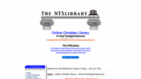 What Ntslibrary.com website looked like in 2022 (1 year ago)