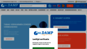 What Nldamp.nl website looked like in 2022 (1 year ago)