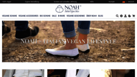 What Noah-shop.com website looked like in 2022 (1 year ago)