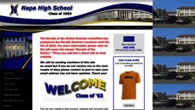 What Napahigh1963.com website looked like in 2022 (1 year ago)