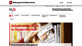 What Nibis.de website looked like in 2022 (1 year ago)