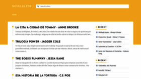 What Novelas.chordalfa.com website looked like in 2022 (1 year ago)