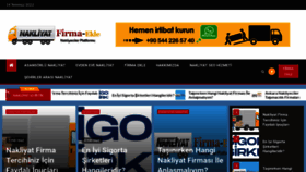 What Nakliyatfirmaekle.com website looked like in 2022 (1 year ago)